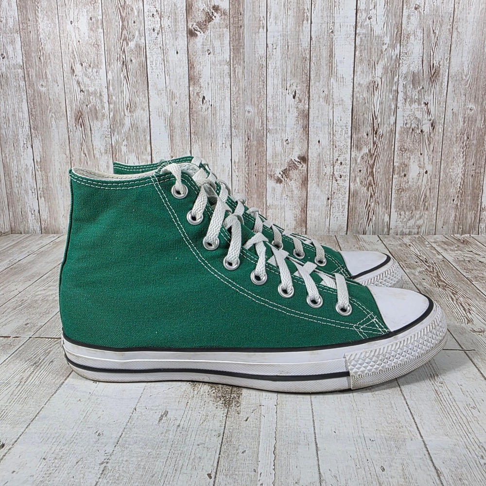 Converse Chuck Taylor All Star High Top Green Sneakers 164027F Mens 8 Womens 10